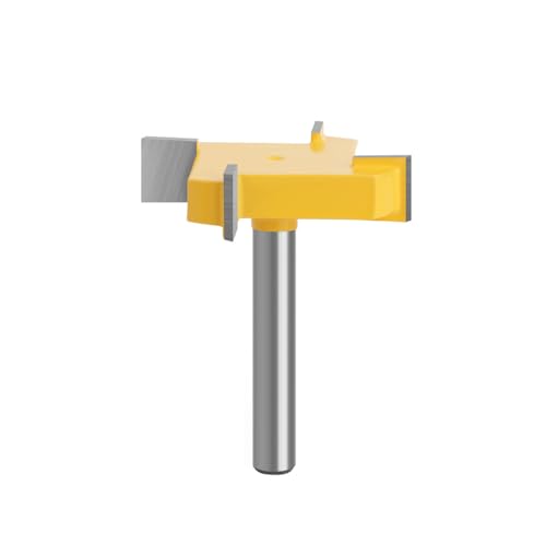1 Stück 6mm Schaft Reinigung Fräser, Spoilboard Oberfläche Fräser Bit Holzbearbeitung Fräsen Schneidwerkzeug (3/8 Zoll) von TopHomer