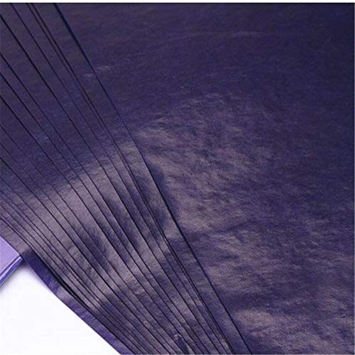 100 Blatt A4 Carbon Transferpapier Carbon Kopierpapier Transparentpapier für Holz, Papier, Leinwand und andere Kunstoberflächen – Blau von TopHomer
