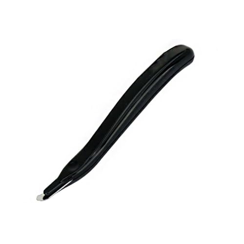 1Stück Schwarz, Professioneller magnetischer Heftklammerentferner, gummierter Heftklammerentferner, Heftklammerentfernungswerkzeug für Schule, Büro und Zuhause von TopHomer