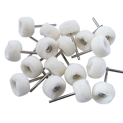 20PCS 25MM Polieren Rad Set, Polieren Polieren Räder Montiert Wolle Weichen Filz Polieren Rad Bürsten Polieren Polieren Rad Set Für Dremel Rotary Werkzeug 20PCS 25MM Polieren Rad Set, Polieren Polieren Räder Montiert Wolle Weichen Filz Polieren Rad Bürsten Polieren Polieren Rad Set Für Dremel Rotary Werkzeug von TopHomer