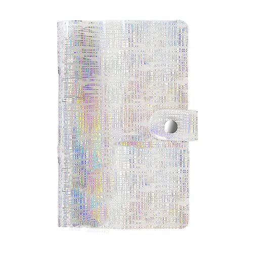 A5-Ringbuchhülle aus weichem PVC, 6-Loch-Ringbuch, nachfüllbarer Papierbinder, wasserdicht, Loseblatt, Notizbuch, Ordner, persönlicher Planer, Binderhülle für Tagebuch, silberweiß A5-Ringbuchhülle aus weichem PVC, 6-Loch-Ringbuch, nachfüllbarer Papierbinder, wasserdicht, Loseblatt, Notizbuch, Ordner, persönlicher Planer, Binderhülle für Tagebuch, silberweiß von TopHomer