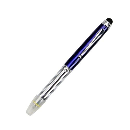 TopHomer LED-Kugelschreiber 3 in 1 Stift/Stylus/LED-Licht (Blau) von TopHomer