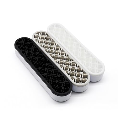 Make-up-Pinselhalter, Schreibtisch-Pinsel-Organizer, Nähwerkzeug, Aufbewahrungsständer für Scheren, Malen, Stifte, Marker, Kosmetik, 3 Stück Make-up-Pinselhalter, Schreibtisch-Pinsel-Organizer, Nähwerkzeug, Aufbewahrungsständer für Scheren, Malen, Stifte, Marker, Kosmetik, 3 Stück von TopHomer