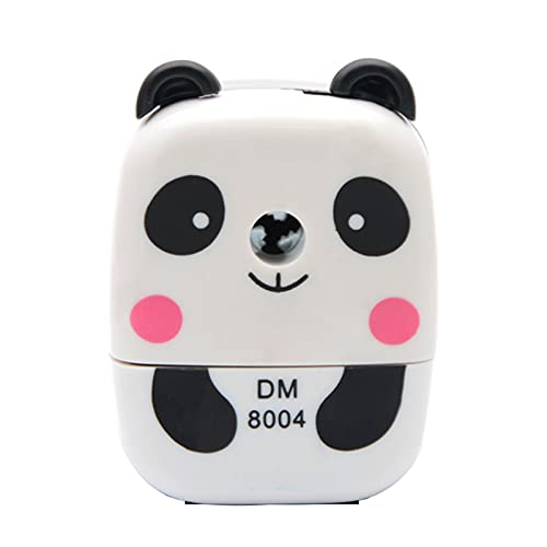 Manueller Bleistiftspitzer, süßer Schule, stationärer Kinder-Bleistiftspitzer, Handkurbel, manueller Desktop-Spitzer für Büro, Klassenzimmer, Panda Manueller Bleistiftspitzer, süßer Schule, stationärer Kinder-Bleistiftspitzer, Handkurbel, manueller Desktop-Spitzer für Büro, Klassenzimmer, Panda von TopHomer