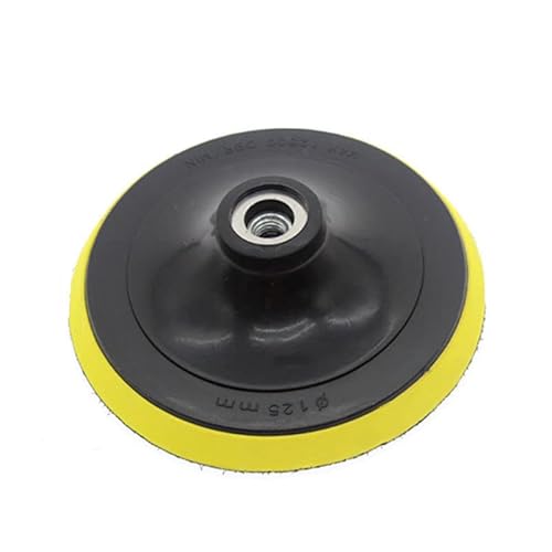 Polierpad, 1 Stück Polierteller mit Haken und Schleife, Polierwerkzeug für Exzenterschleifer, Poliermaschine (15,2 cm) von TopHomer