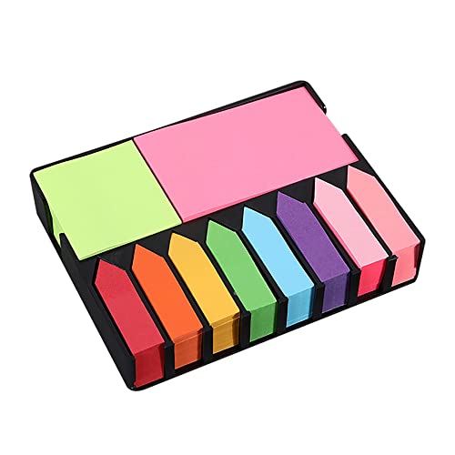 Selbstklebende Haftnotizen, 2000 Stück bunt Klebezettel, Haftmarker schmal Haftstreifen Papier pastell Mit Desk Organizer, Page Marker Sticky Notes Set für Büro, Schule oder Arbeit, Packung von 1 Selbstklebende Haftnotizen, 2000 Stück bunt Klebezettel, Haftmarker schmal Haftstreifen Papier pastell Mit Desk Organizer, Page Marker Sticky Notes Set für Büro, Schule oder Arbeit, Packung von 1 von TopHomer
