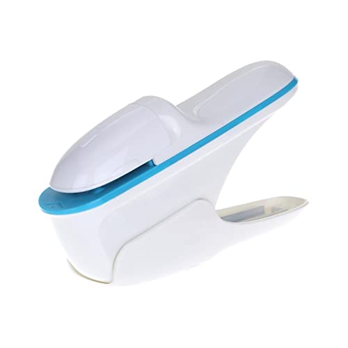 Stapler loser Hefter, Manuelle Hefter, Tragbarer Heft freier Hefter für Broschüren, Zeitungen, Flugblätter-Weiß Stapler loser Hefter, Manuelle Hefter, Tragbarer Heft freier Hefter für Broschüren, Zeitungen, Flugblätter-Weiß von TopHomer