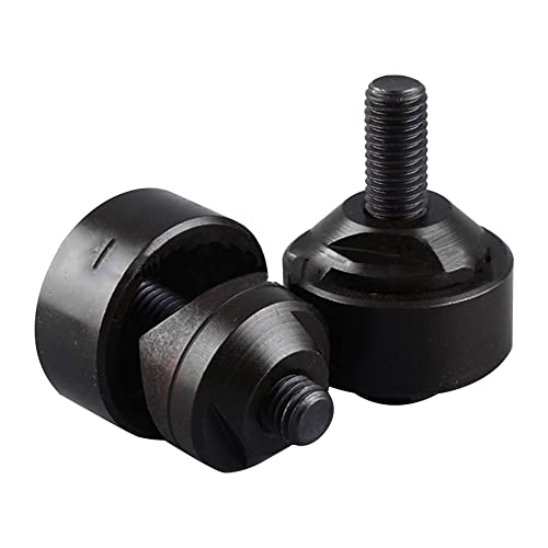 TopHomer Hexagonaler Locher für Blech, 16-50 mm, Lochstanzer aus Stahlblech, sechseckig, innen und außen, zum Schneiden von Spüle, Stahlplatten (Hexagon außen, 16 mm/0,63 Zoll) von TopHomer