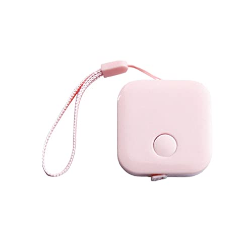 TopHomer Maßband für Körper Schneidermaßband, 150cm/60 Zoll Einziehbares Weiches Maßband Doppelseitiges Maßband für Nähen, Schneidern, Stofflineal (Rosa) von TopHomer