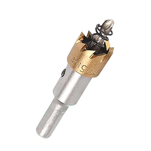 Vogueing Tool 17 mm M42 HSS Lochsäge, 1 Stück Lochsägenschneider HSS für Eisen, Aluminium, Holz, Trockenbau, Rohre, Kunststoff von TopHomer