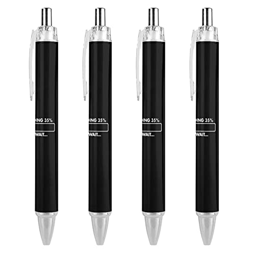 TopZeDeals Fart Loading Kugelschreiber, glattes Schreiben, blaue Tinte, Kugelschreiber für Büro, Schule, 4 Stück von TopZeDeals