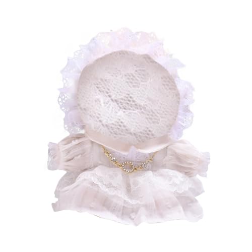 Niedliche Mini Plüsch Puppen Kleidung, nur Bekleidungs (Keine Puppe), Labubu Puppenkleidung, Niedliches Mini Kuscheltier Outfit, DIY Kinder Geschenke Bekleidungszubehör Labubu-Kostüme Puppenzubehör von Topassion