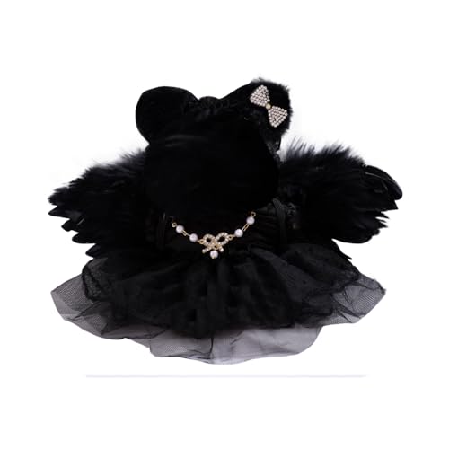 Niedliche Mini Plüsch Puppen Kleidung, nur Bekleidungs (Keine Puppe), Labubu Puppenkleidung, Niedliches Mini Kuscheltier Outfit, DIY Kinder Geschenke Bekleidungszubehör Labubu-Kostüme Puppenzubehör von Topassion