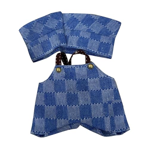 Niedliche Mini Plüsch Puppen Kleidung, nur Bekleidungs (Keine Puppe), Labubu Puppenkleidung, Niedliches Mini Kuscheltier Outfit, DIY Kinder Geschenke Bekleidungszubehör Labubu-Kostüme Puppenzubehör von Topassion