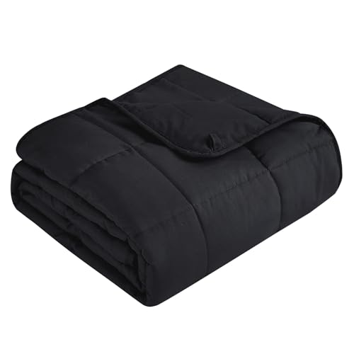 Topcee Gewichtsdecke für Erwachsene (9 kg, 152,4 x 203,2 cm, Queen-Size-Größe), kühlende, schwere Decke zum Schlafen, atmungsaktive Decke mit hochwertigen Glasperlen, für alle Jahreszeiten von Topcee