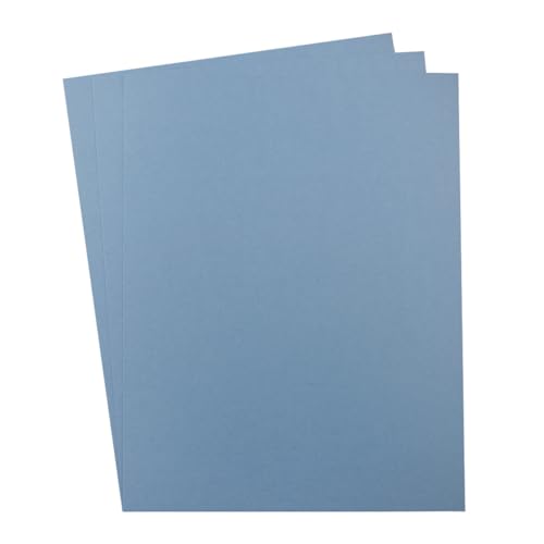 30 Blatt Kartonpapier 21,6 x 27,9 cm für Bastelarbeiten und Einladungen, (Dusty-Blue) von Topeen