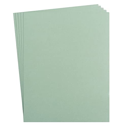 Kartonpapier, 21,6 x 27,9 cm, für Bastelarbeiten und Einladungen, Salbeigrün, 30 Blatt von Topeen