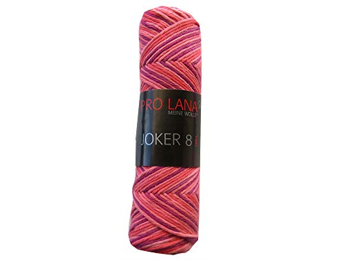 Topflappengarn Garn Baumwolle 100% 87 Meter Joker Color Garnet Garn von Topflappengarn