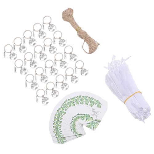 Topiky Family Party Gefälligkeiten für Gäste Baum, Stammbaumschlüsselkettenmasse mit Karten Organza -Bag 10m Hanfseil für das Sammeln von Partylehrern Tag Thanksgiving Day Topiky Family Party Gefälligkeiten für Gäste Baum, Stammbaumschlüsselkettenmasse mit Karten Organza -Bag 10m Hanfseil für das Sammeln von Partylehrern Tag Thanksgiving Day von Topiky