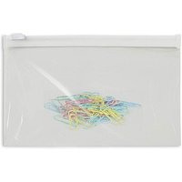 Topmatic® Gleitverschlussbeutel transparent/weiß 70 my, 1 St. von Topmatic®