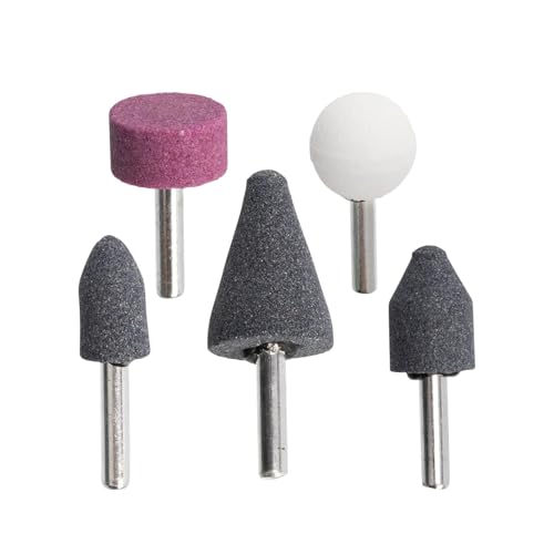 5 Stück Schleifsteine zum Schleifen Polieren Entgraten - mit Bohrmaschine - für Metall Glas Keramik Kunststoff Holz 1/4" 6mm ART.550951 5 Stück Schleifsteine zum Schleifen Polieren Entgraten - mit Bohrmaschine - für Metall Glas Keramik Kunststoff Holz 1/4" 6mm ART.550951 von Topolenashop