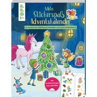 Buch "Mein Stickerspaß-Adventskalender" von Topp