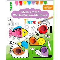 Buch "Mein erster Wasserfarben-Malblock - Tiere" von Topp