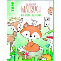Buch "Pia Pedevilla Malbuch - Für kleine Tierfreunde" von Multi