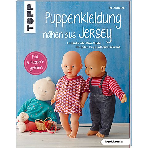 Buch "Puppenkleidung nähen aus Jersey" von Topp