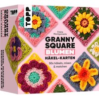 Häkel-Karten Granny Square "Blumen" Häkel-Karten Granny Square "Blumen" von Topp