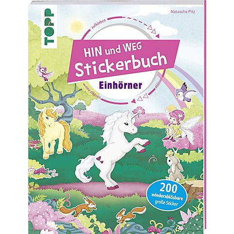 Stickerbuch "Einhörner" von Topp