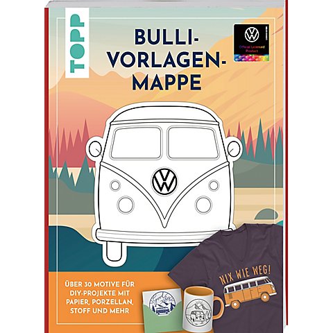 Vorlagenmappe "VW Bulli" von Topp