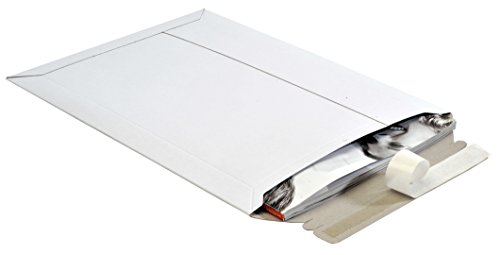 25 St Toppac TP240 Versandtaschen 265x350 mm aus weißer Vollpappe Kartonumschlag von Toppac