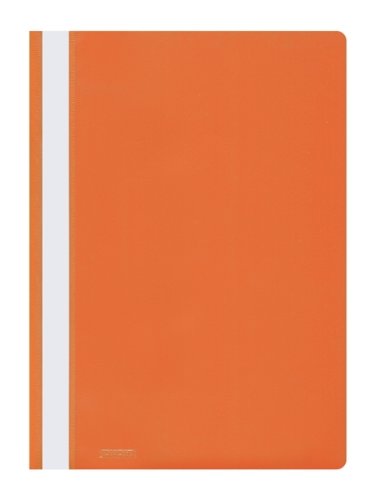25 Schnellhefter PP Kunststoff Hefter orange von Toppoint