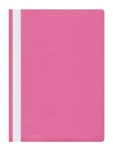 25 Schnellhefter PP Kunststoff Hefter pink von Toppoint