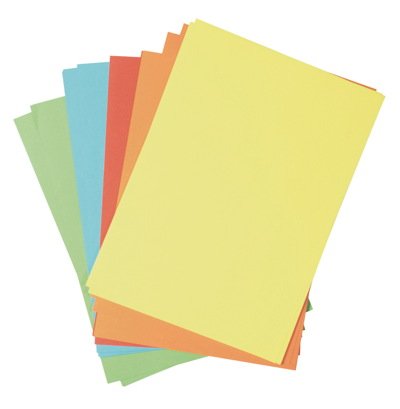 50 Blatt farbiges Druckerpapier Papier Kopierpapier von Toppoint