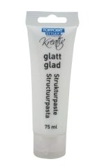 6 Tuben Strukturpaste 75ml glatt weiß für Acrylfarbe von Toppoint