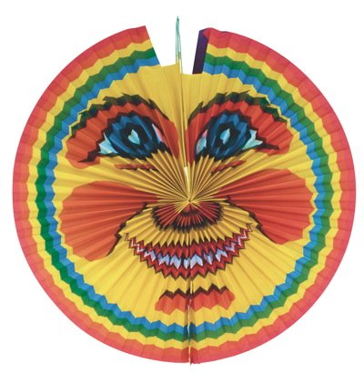 6x Lampion Laterne Sonnemotiv 42cm 6x Lampion Laterne Sonnemotiv 42cm von Toppoint