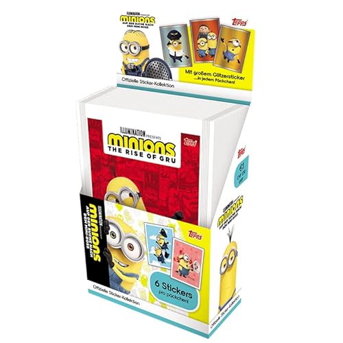 Topps Minions - Auf der Suche nach dem Mini-Boss Sticker Sammlung - Display Box Topps Minions - Auf der Suche nach dem Mini-Boss Sticker Sammlung - Display Box von Topps