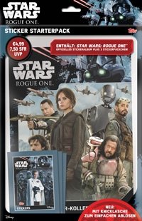 Topps R1S STSP2 Star Wars Rogue One Sammelsticker Starter-Pack Sticker-Album & 15 Aufkleber Topps R1S STSP2 Star Wars Rogue One Sammelsticker Starter-Pack Sticker-Album & 15 Aufkleber von Topps