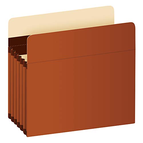Pendaflex 15422 Akkordeon-Akkordeon-Dokumententaschen, extra langlebig, erweiterbar 13,3 cm, Briefgröße, verstärkt mit Dupont-Tyvek-Material, 10 Stück pro Box (15422) von Tops