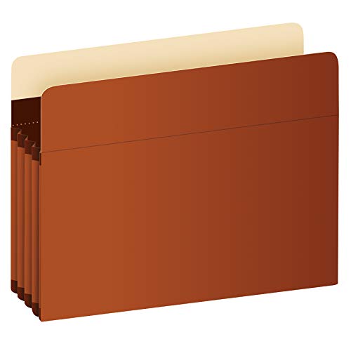 Pendaflex 15423 Akkordeon-Akkordeon-Dokumententaschen, extra langlebig, erweiterbar 8,9 cm, legale Größe, verstärkt mit Dupont-Tyvek-Material, 10 Stück pro Box (15423), Braun von Tops