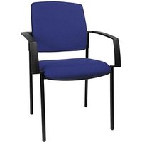 2 Topstar Besucherstühle BtoB 10 BB100A G26 blau Stoff 2 Topstar Besucherstühle BtoB 10 BB100A G26 blau Stoff von Topstar