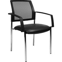 2 Topstar Besucherstühle BtoB 10 BB290A S10 schwarz Stoff 2 Topstar Besucherstühle BtoB 10 BB290A S10 schwarz Stoff von Topstar