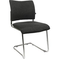 2 Topstar Besucherstühle Visit 20 NV390 G22 anthrazit Stoff von Topstar