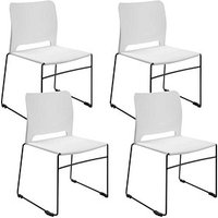 Topstar Besucherstühle Visit Lite RE100WW weiß Kunststoff, 4 St. Topstar Besucherstühle Visit Lite RE100WW weiß Kunststoff, 4 St. von Topstar