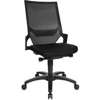Topstar Bürostuhl Autosynchron®-1, AU1000 T20 Stoff schwarz, Gestell schwarz von Topstar