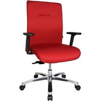Topstar XXL Bürostuhl Big Star 10, BT190T W51 Stoff rot, Gestell alu Topstar XXL Bürostuhl Big Star 10, BT190T W51 Stoff rot, Gestell alu von Topstar