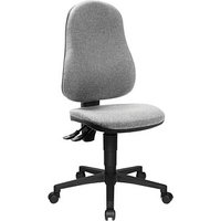 Topstar Bürostuhl Point 60, 8160G23 Stoff grau, Gestell schwarz von Topstar