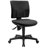 Topstar Bürostuhl Pro 30, PU300G20 Stoff schwarz, Gestell schwarz von Topstar